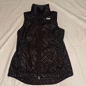 Powder River Outfitters‎ by Panhandle Black lined vest women's small